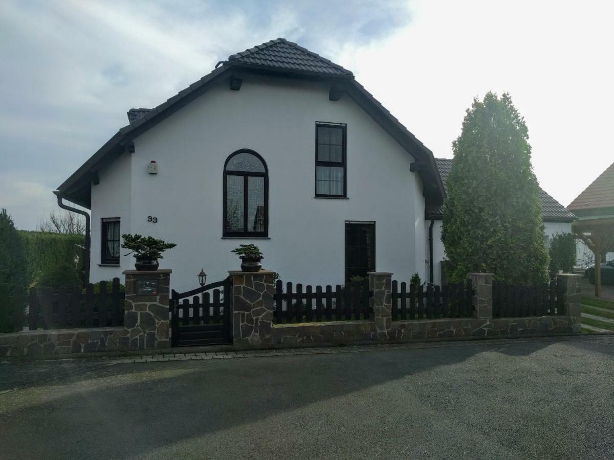 Ferienwohnung Mit Terrasse Гримма Экстерьер фото