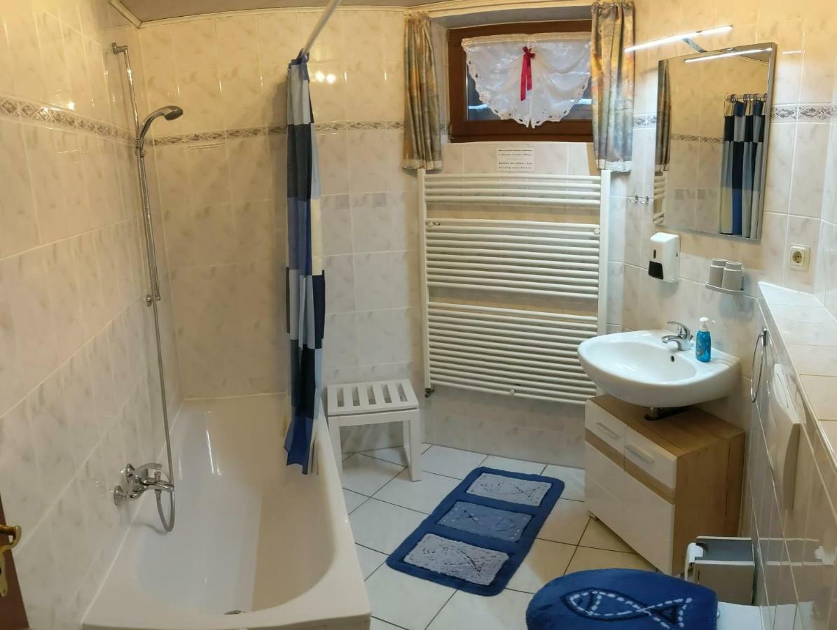 Ferienwohnung Mit Terrasse Гримма Экстерьер фото